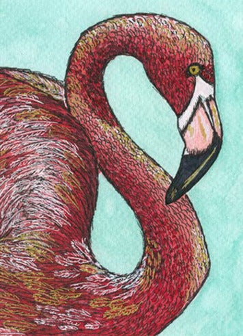 Racheal's Flamingo Fine Art Print